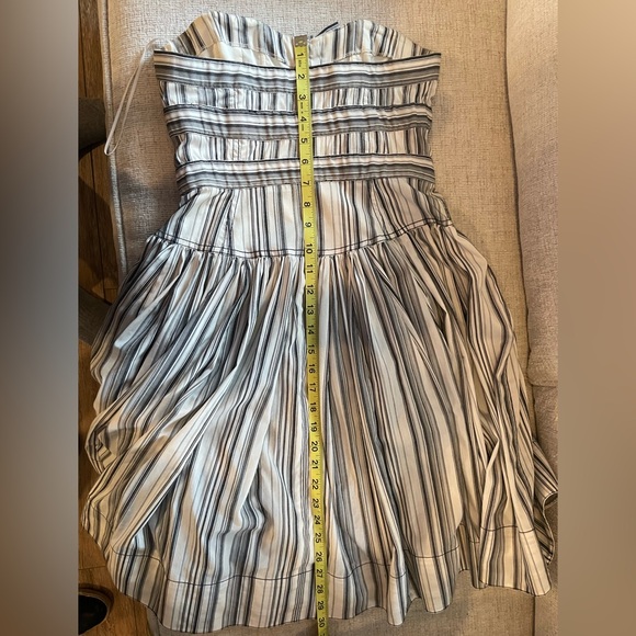 Bryon Lars Beauty Mark striped dress sz 4 - Picture 15 of 16